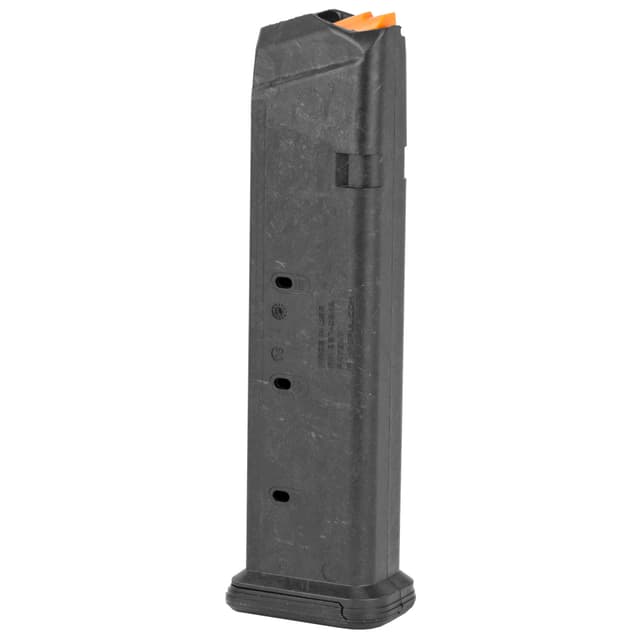 Magpul MAG661BLK PMAG GL9 21rd 9mm Luger Compatible w/Glock 17/19/26/34/45 Black Polymer