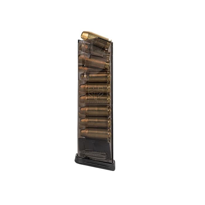 ETS Carbon Smoke Handgun Magazine for Glock 22 23 24 27 35 .40 S&W 16 Round