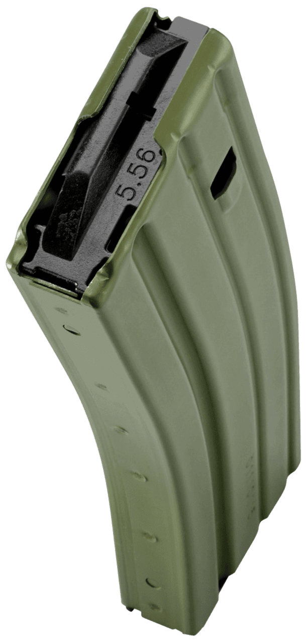 DuraMag 30rd AR-15 Duramag Speed 300 Blackout 223 Cal 5.56 OD Green Aluminum Magazine