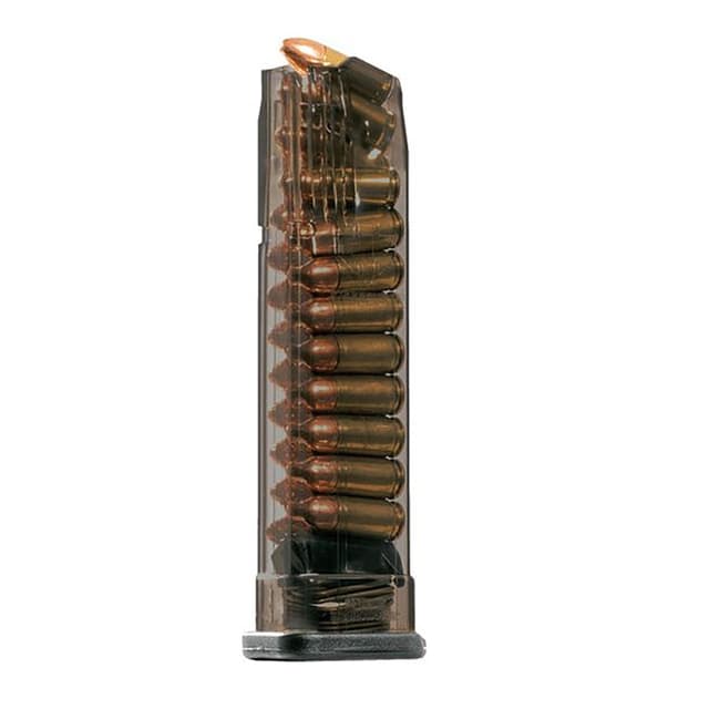 ETS Smith & Wesson M&P 9mm 21rd Carbon Smoke Magazine