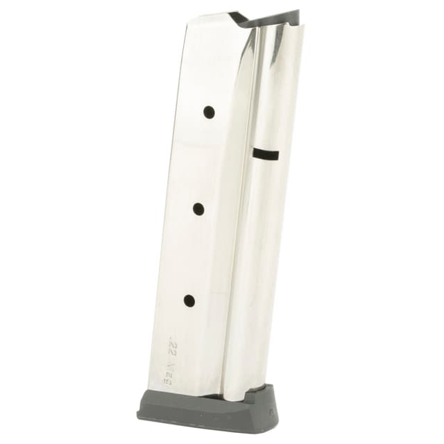 Rock Island Armory FG22MA 14rd 22 WMR Nickel Finish Magazine for 1911