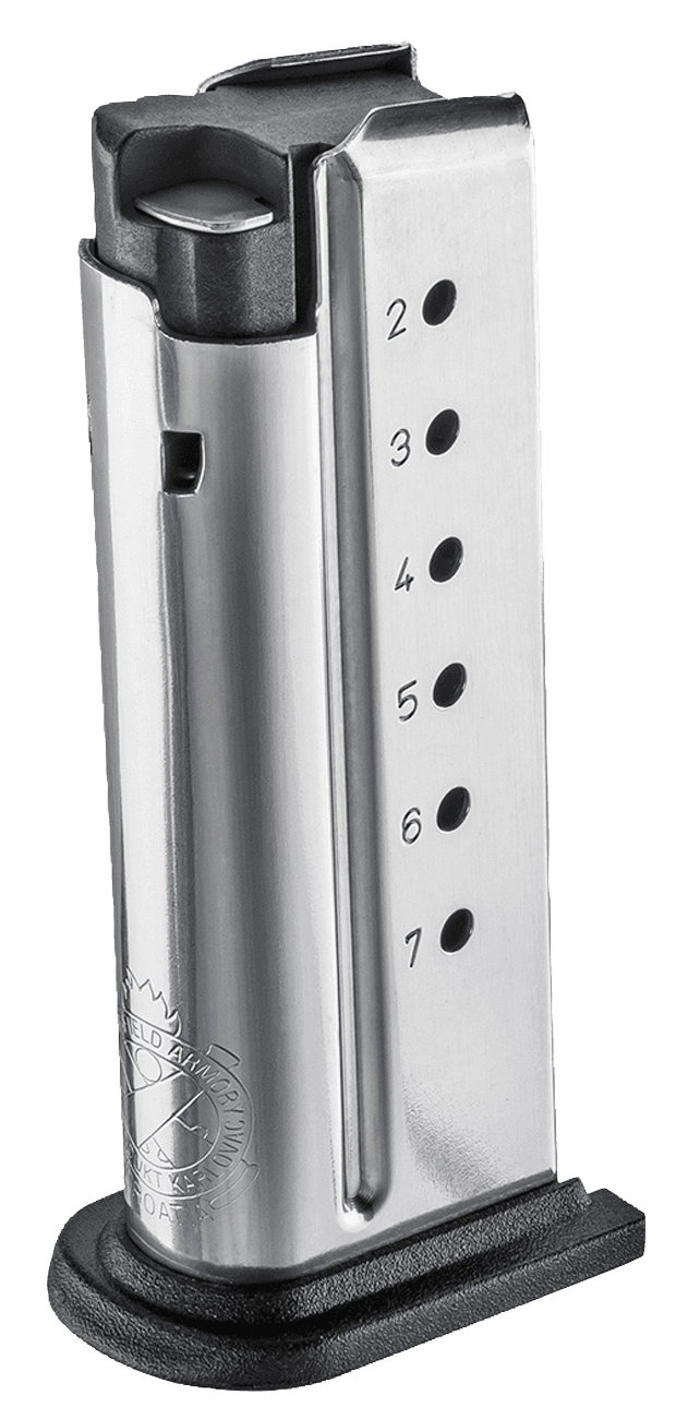 Springfield Armory XD-S 7rd 9mm Luger Stainless Steel Magazine Compatible with XD-S