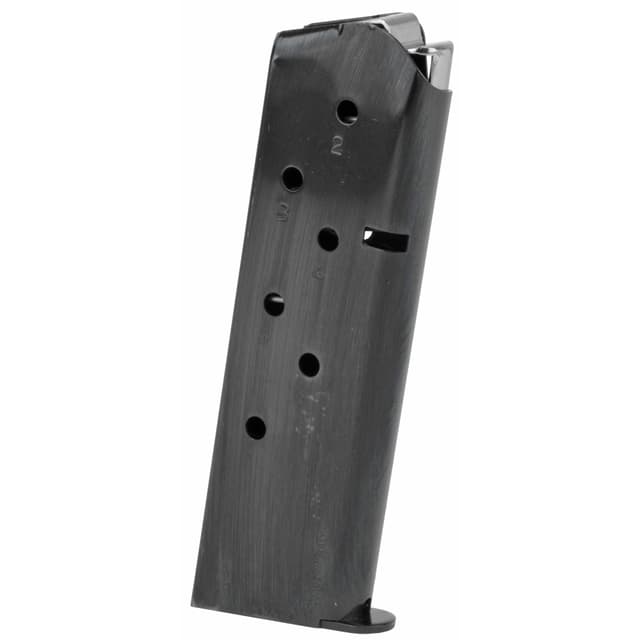 Mec-Gar 7rd 45 ACP Magazine Fits 1911 Government Blued Carbon Steel