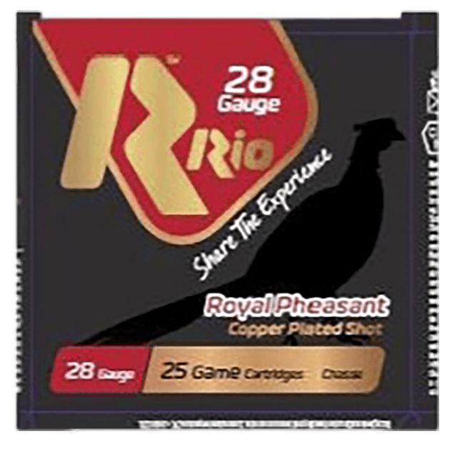 Rio Ammunition RPC285 Royal Pheasant 28Gauge 2.75" Copper-Plated 5Shot