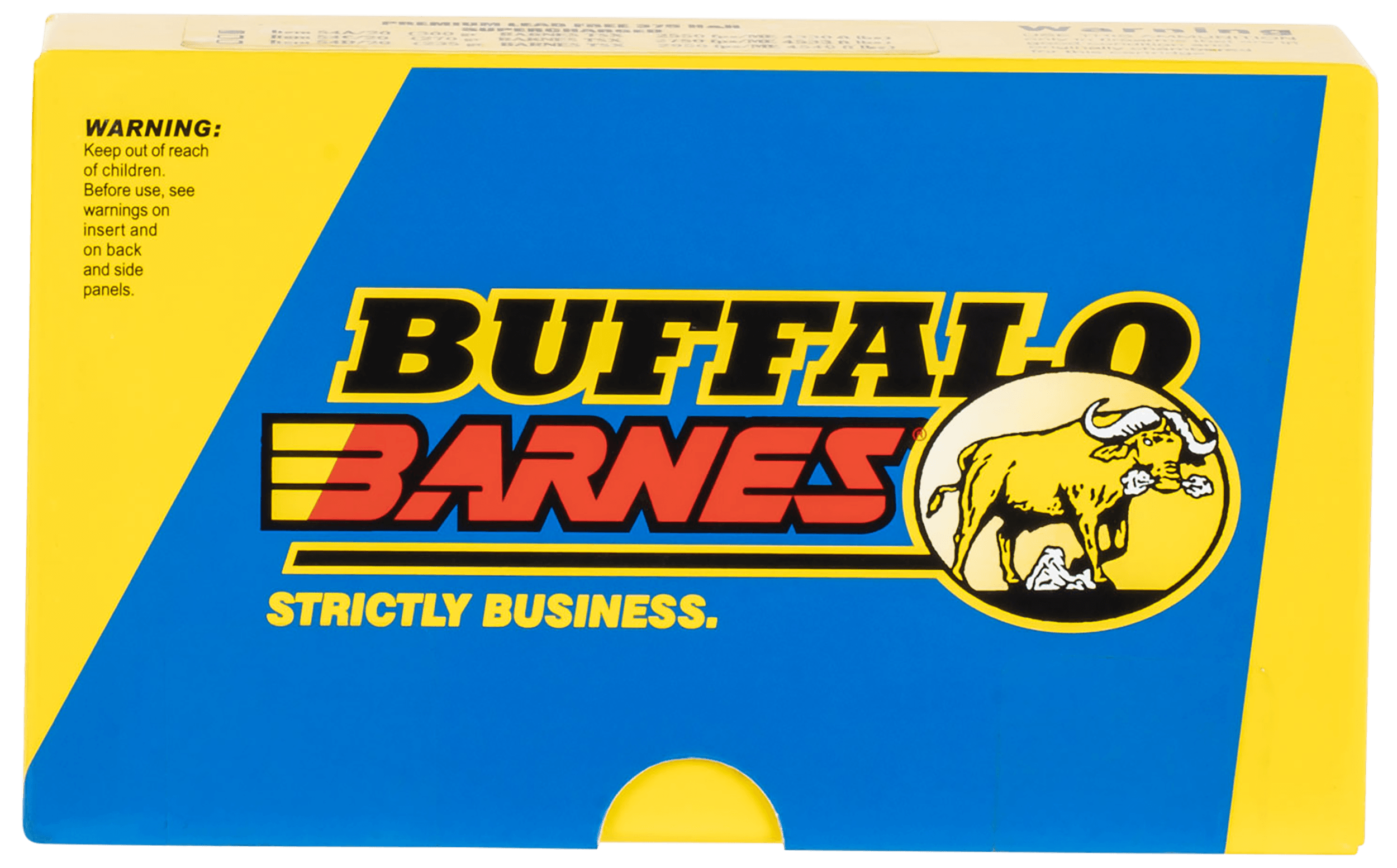 Buffalo Bore Ammunition 54A20 Buffalo-Barnes Strictly Business 375H&H Mag 300gr Barnes TSX Lead Free 20 Rounds