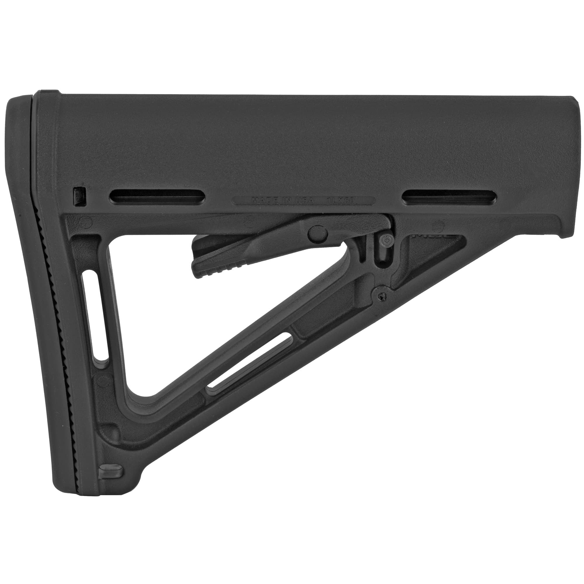 Magpul MAG400-BLK MOE Carbine Stock Black Synthetic for AR-15, M16, M4 Mil-Spec Tube (Tube Not Included)