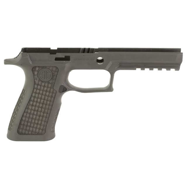 Sig Sauer P320 Tungsten Gray Polymer Grip Module Compatible with P320 Fire Control Unit