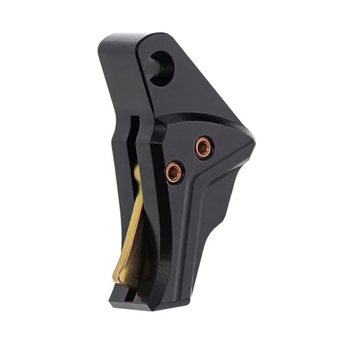 Tyrant Designs Itts Trigger Glock 43 43X 48 Gold Screw Black Finish