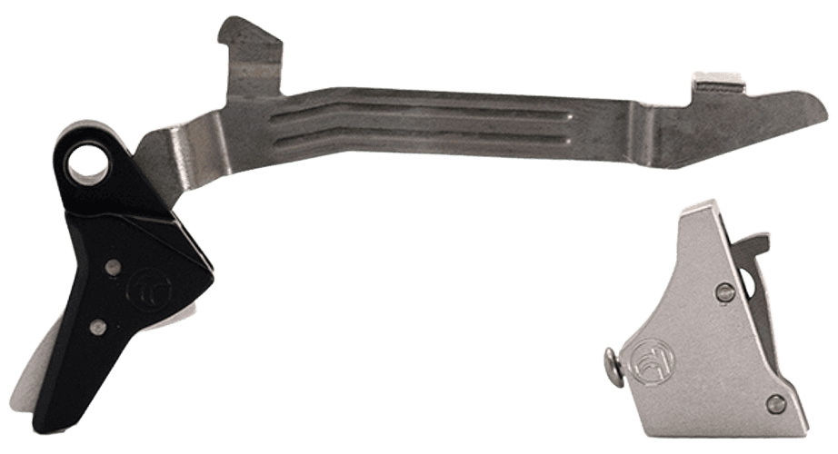 Timney Alpha Competition Silver Straight Trigger Compatible with Glock Gen 3-4