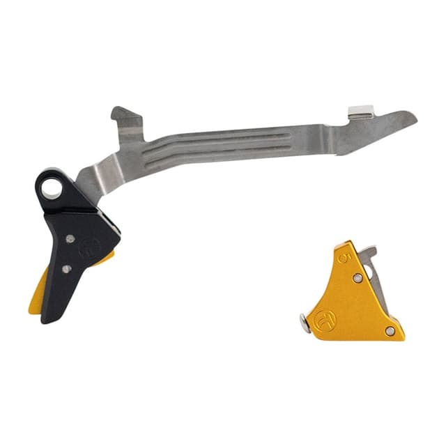 Timney Triggers Alpha Competition Gold Straight Trigger for Glock Gen5 and Glock 44
