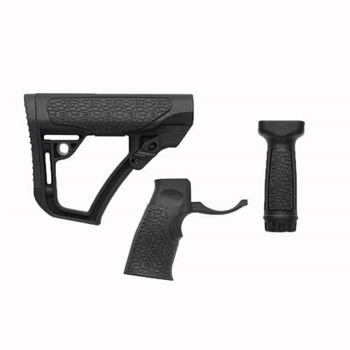 Daniel Defense Collapsible AR-15 Buttstock Pistol Grip Foregrip Polymer