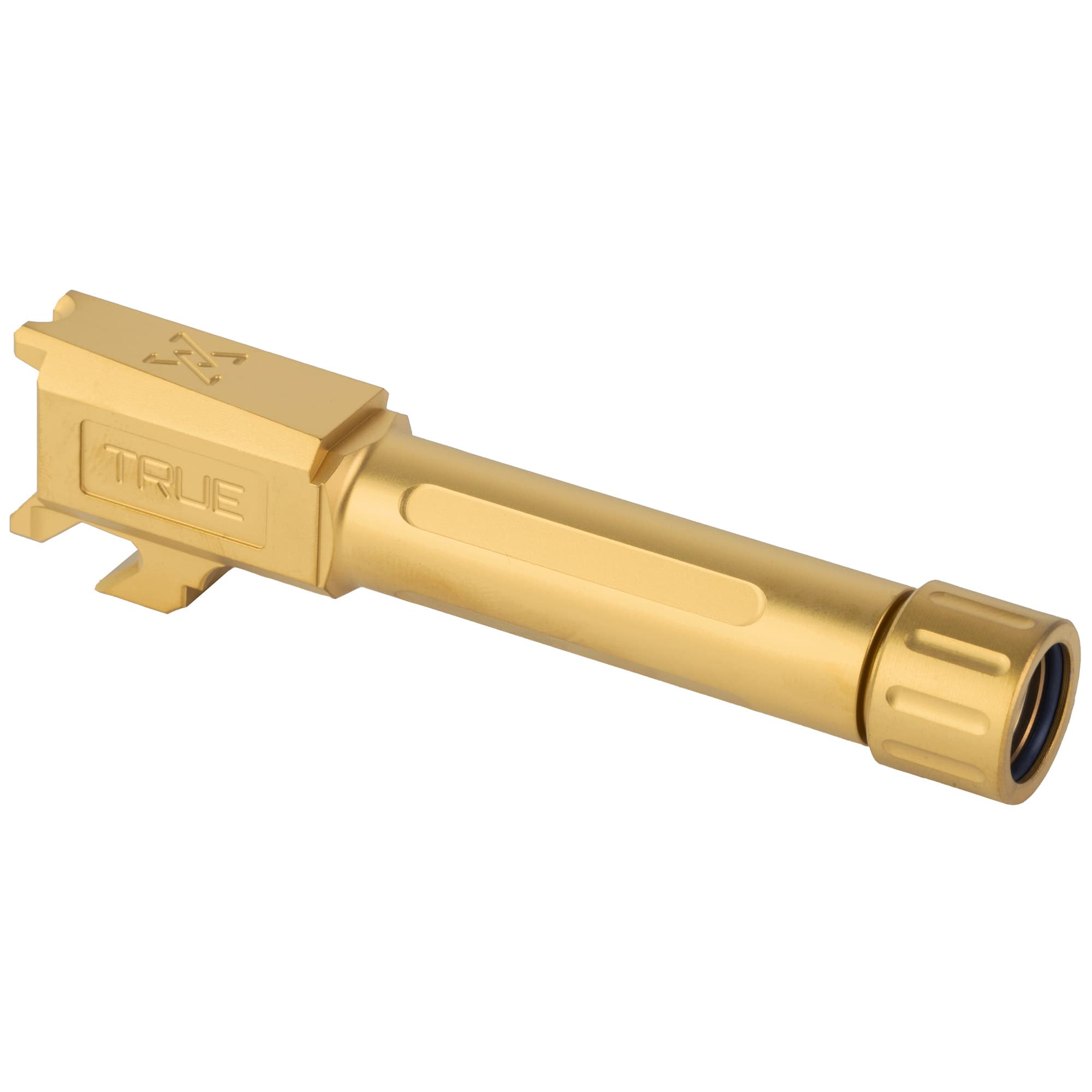 True Precision Hellcat 9mm Threaded Barrel Gold TiN 416R Stainless Steel Springfield
