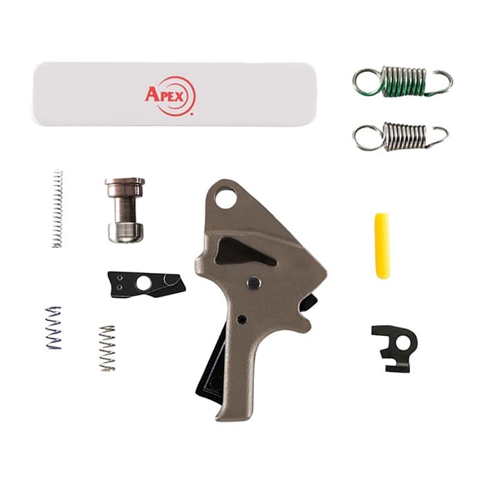 Apex Tactical M&P 2.0 Flat Faced Forward Trigger Kit Polymer FDE
