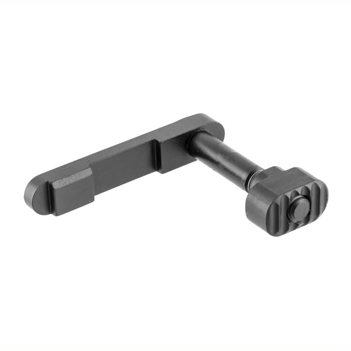 V Seven Weapon Systems AR-15 Magazine Release Ti Lines Finish