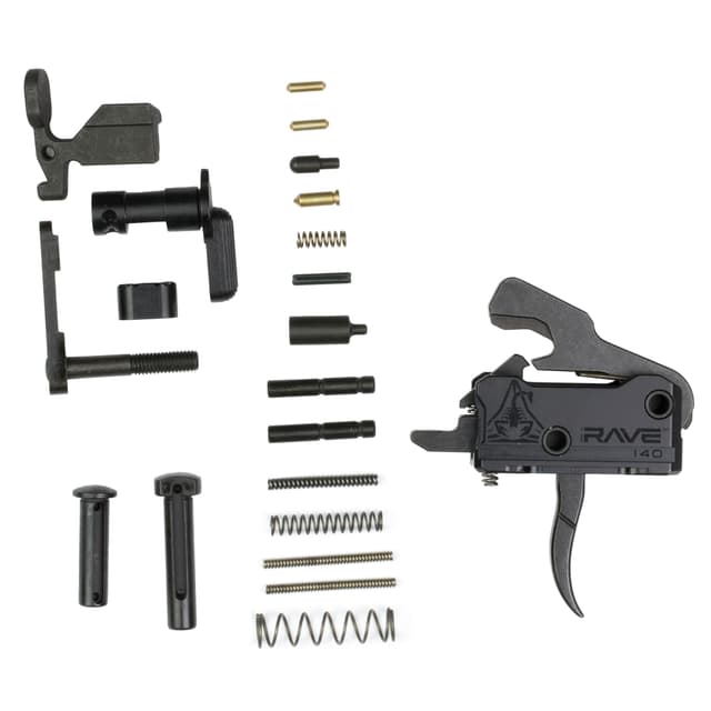 Rise Armament Rave Trigger w LPK AR-15 Upgrade Single Stage Precision
