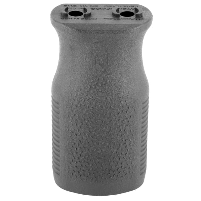 Magpul MAG597GRY MVG Vertical Grip Gray TSP Textured Polymer, Fits M-LOK Rail