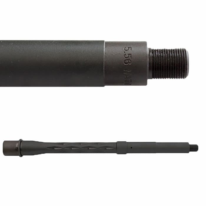 Yankee Hill Machine AR-15 10.5'' Threaded Fluted Barrel 1-8 Twist Melonite QPQ