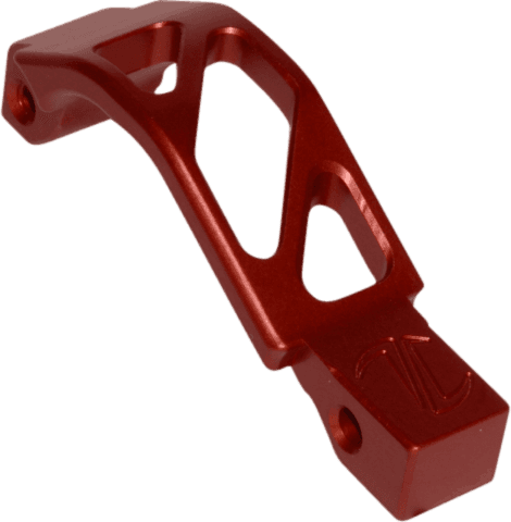 Timber Creek Outdoors Ar Oversized Trigger Guard Drop In Red Anodized Aluminum