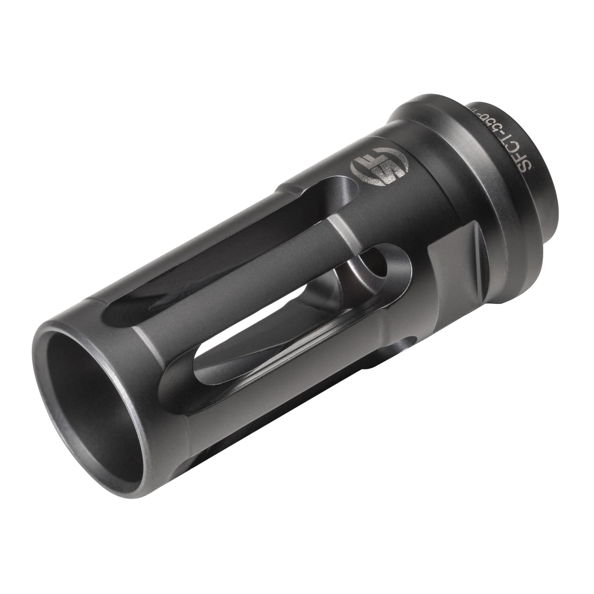 SureFire Closed-Tine Flash Hider Stainless Steel 1/2"-28 tpi for 5.56x45mm AR-15