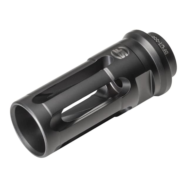 SureFire Closed-Tine Flash Hider Stainless Steel 1/2"-28 tpi for 5.56x45mm AR-15