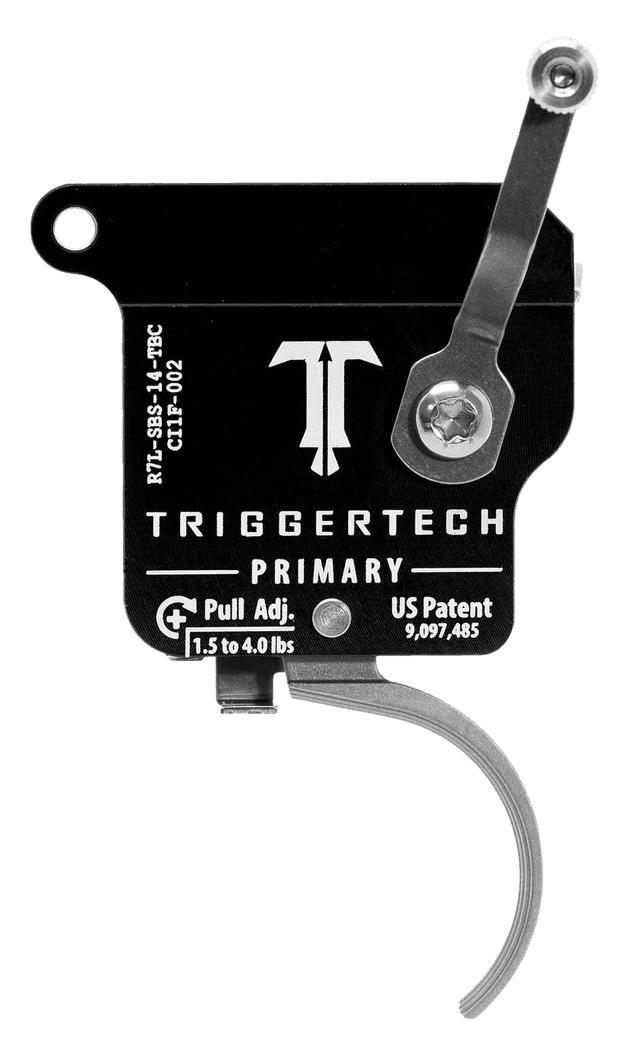 TriggerTech R7LSBS14TBC Primary Single-Stage Curved Trigger 1.50-4 lbs Remington 700 Left