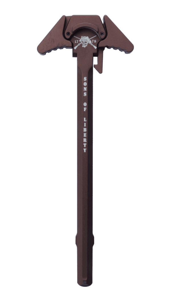 Sons of Liberty Gun Works LCH5.56BNZ Bronze Anodized Ambidextrous Charging Handle