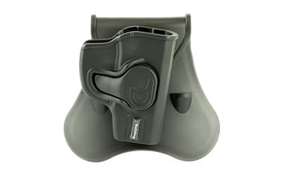 Bulldog RRLCP Rapid Release OWB Black Polymer Paddle Fits Ruger LCP Fits Kel-Tec P-3AT Right Hand