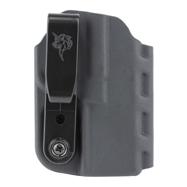 DeSantis Gunhide 137KJ2WZ0 Slim-Tuk IWB Black Kydex Belt Clip Fits Springfield Hellcat Pro Belt 1.75" Wide Ambidextrous