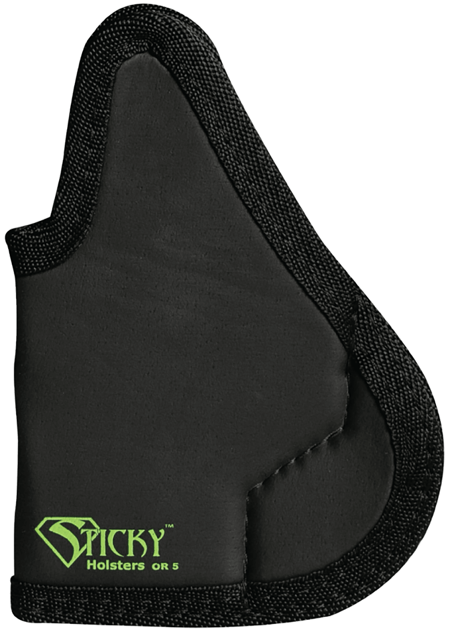 Sticky Holsters OR5 OR-5 Modified Black Cordura/Foam, Compatible w/Sig P365, Springfield Hellcat, Glock 42, Springfield XDS Ambidextrous