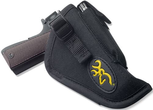 Browning 12903012 Ballistic OWB Black Nylon Belt Loop Fits Browning 1911 Right Hand