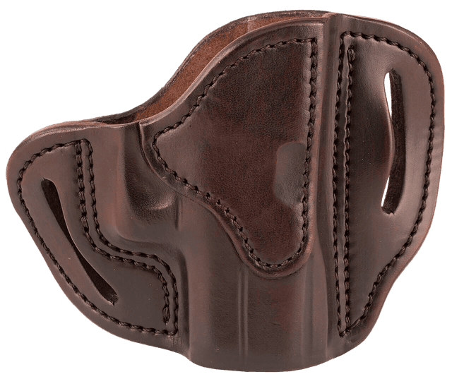 1791 Gunleather BHCSBRR BHC OWB Size C Signature Brown Leather Belt Slide Compatible w/Glock 43/Sig P365/Walther PPK Right Hand
