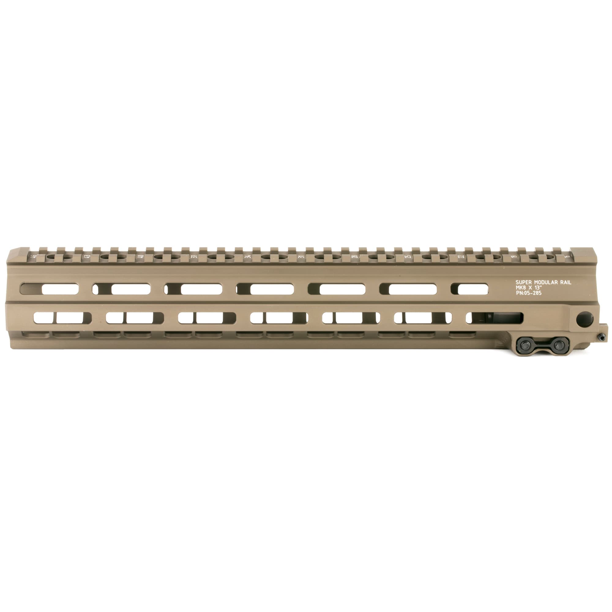 Geissele Automatics Super Modular Rail MK8 13.50" M-LOK Desert Dirt Aluminum