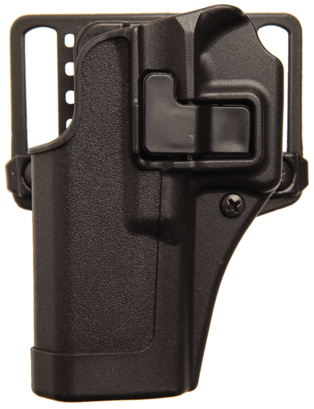 Blackhawk 410525BKL Serpa CQC OWB Size 25 Matte Black Polymer Belt Loop/Paddle Fits S&W M&P/SD