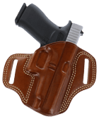 Galco CM212 Combat Master OWB Tan Leather Belt Slide Fits 1911 Right Hand