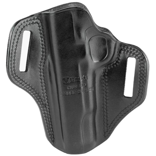 Galco CM212B Combat Master OWB Black Leather Belt Slide Fits 1911 Right Hand