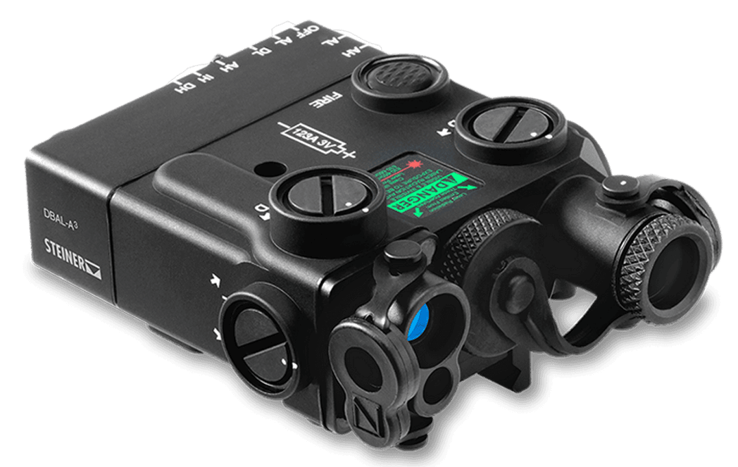 Steiner Dbal-A3 Green IR Laser with Picatinny Mount 0.5MRAD 750m