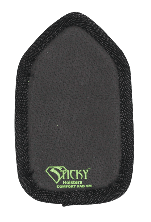 Sticky Holsters COMFORTPADSM Comfort Pad Holster Cushion IWB Size Small Black Foam Hook & Loop Ambidextrous