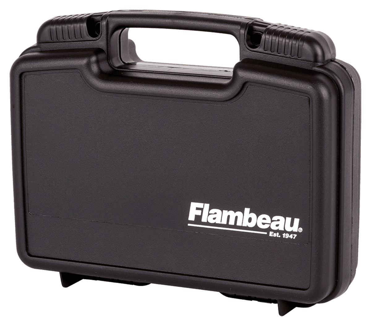Flambeau 6445SC Safe Shot Pistol Pack Case Black Polymer Holds Handgun