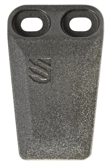 Blackhawk Stache Non Tuckable Belt Clip Black Polymer 1.75" Screw Mount