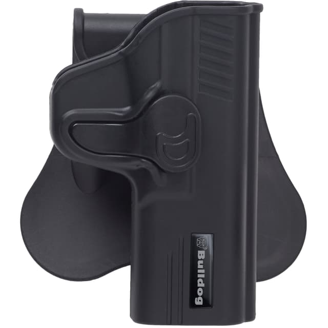 Bulldog Rapid Release OWB Paddle Holster for 1911 5" Polymer