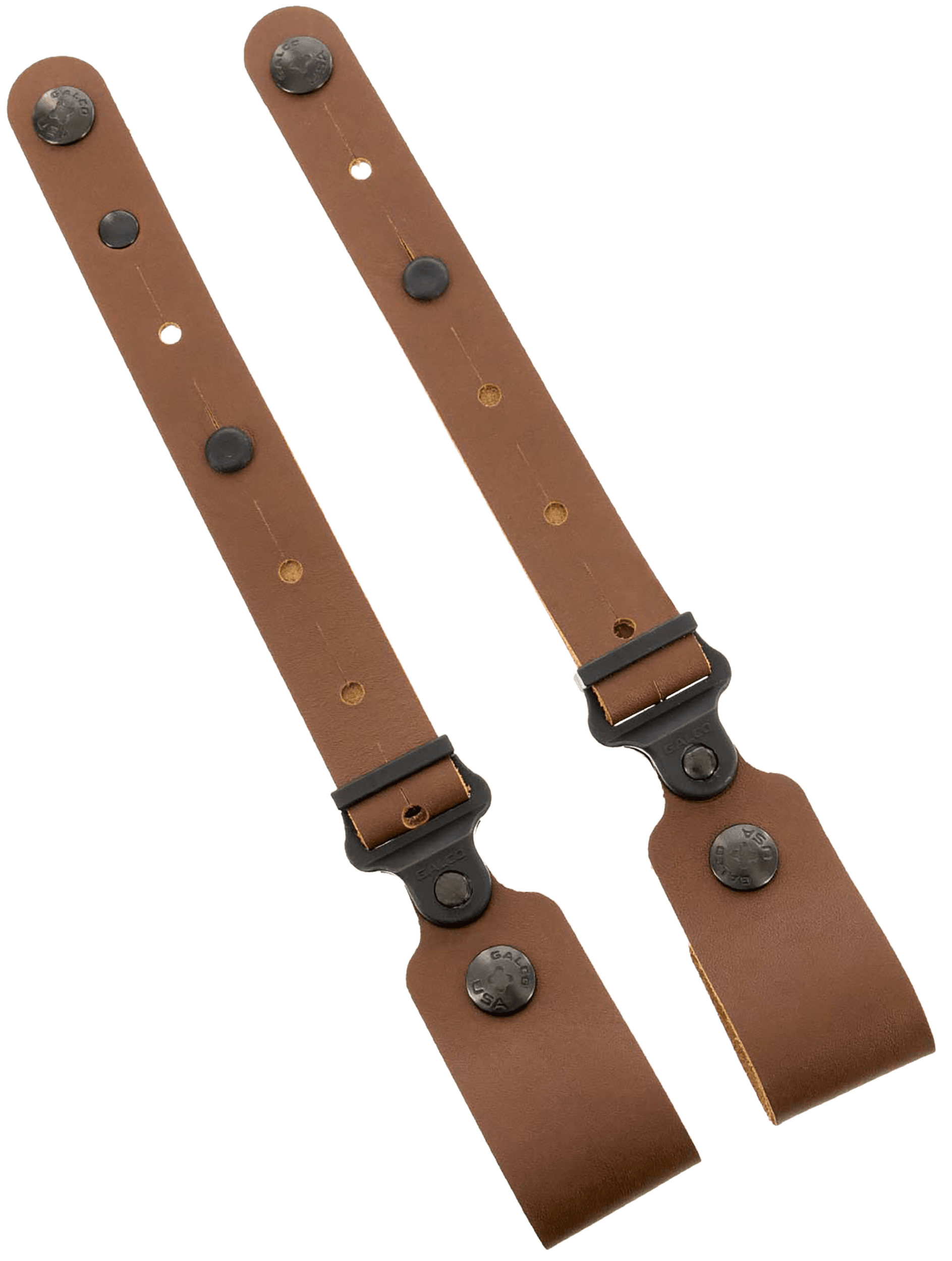 Galco MC2TD Horizontal Shoulder System Tie Down Set 2.0 Tan Full Grain Leather Ambidextrous