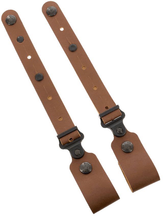 Galco MC2TD Horizontal Shoulder System Tie Down Set 2.0 Tan Full Grain Leather Ambidextrous