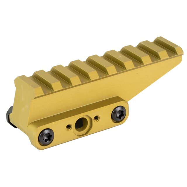Unity Tactical FSTRAF Fast Absolute Riser Flat Dark Earth Optic Mount for Picatinny Rails