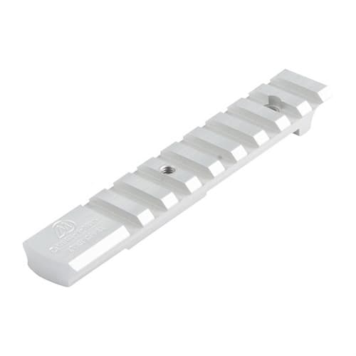 Weigand Combat Tracker Scope Mount Aluminum Silver OnePiece WeaverStyle Base Taurus Tracker