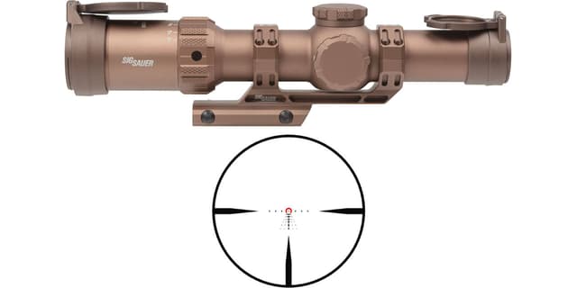 Sig Sauer Tango-MSR 1-6x24mm BDC6 Riflescope Coyote