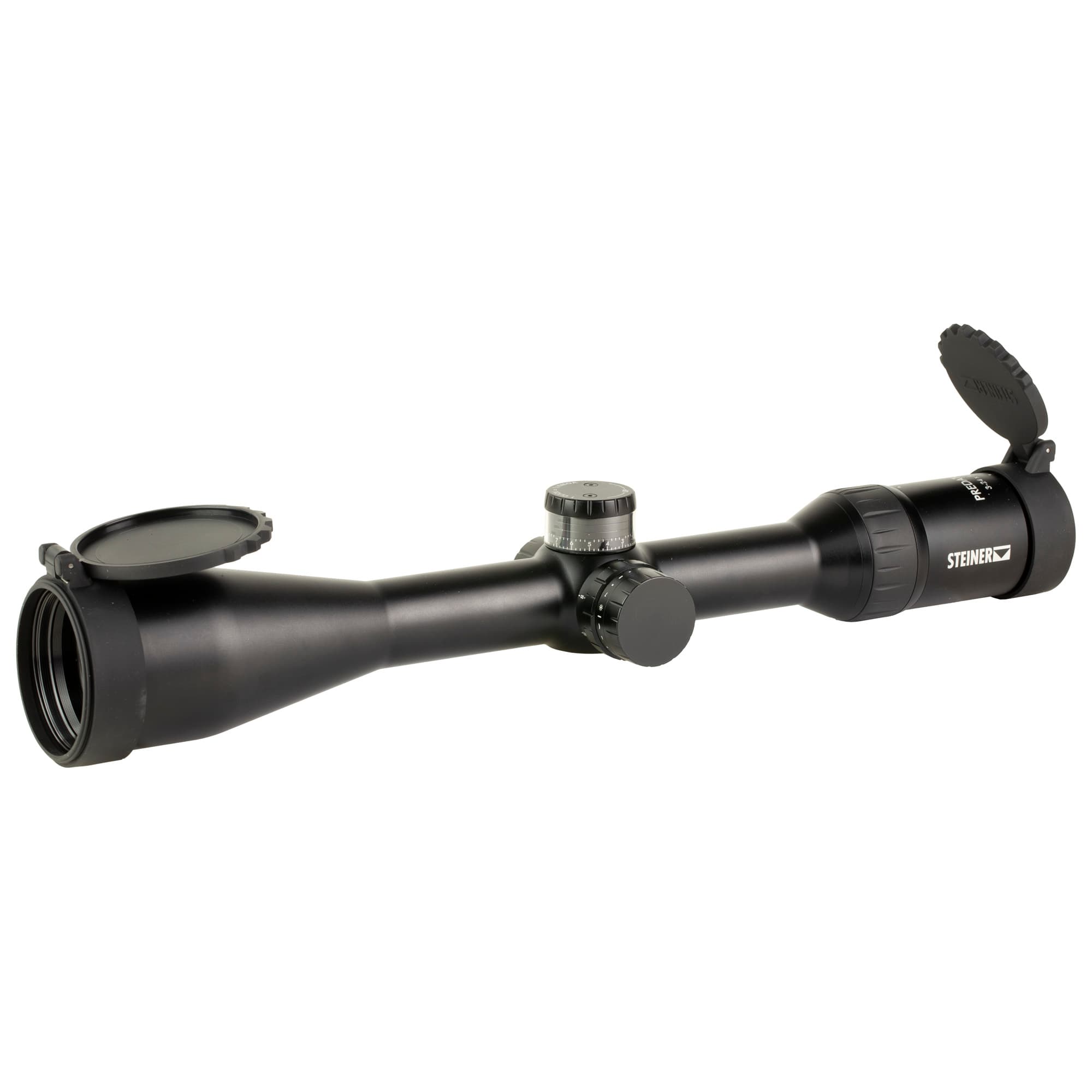 Steiner Predator 3-24x50mm Rifle Scope 30mm Tube Matte Illuminated E3 Reticle SFP