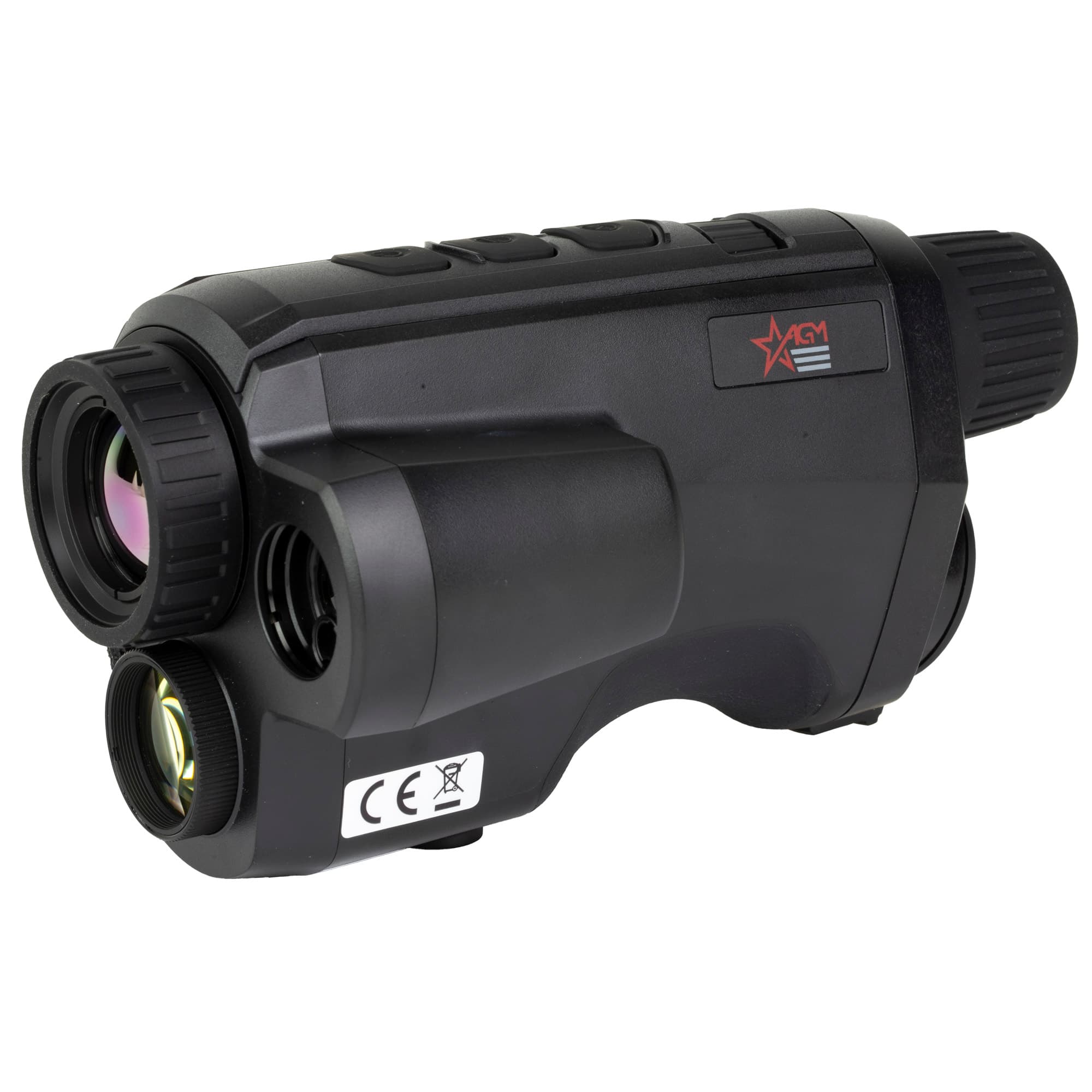 AGM Global Vision Fuzion LRF TM25 384 Thermal Monocular 2.5 to 20x 384x288 Laser Rangefinder