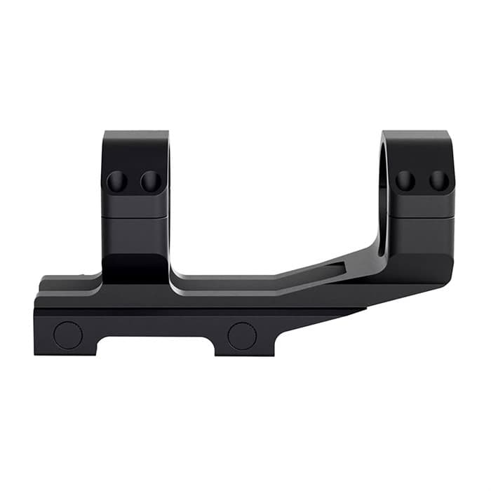 Athlon Optics Cantilever Scope Mount for 1in Tube Picatinny Weaver Alloy Armor Black-matte