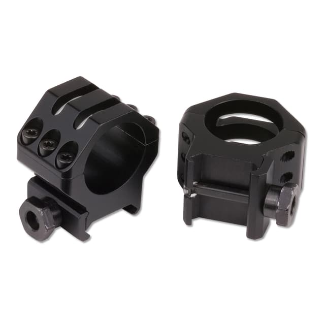 Weaver 6-Hole Aluminum Scope Rings Matte 30mm Low Tactical