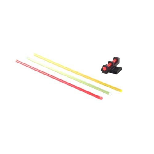 Brazos Custom Lightning Rod Sights .175 .125 Green Red Fiber Optic 1911 Officers